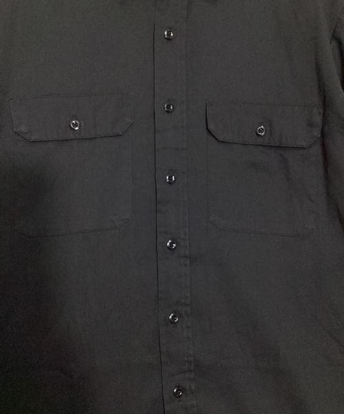 ROEBUCKS（ローバックス）ROEBUCKS (ローバックス) ヴィンテージダブルポケットシャツ ブラック サイズ:Lの古着・服飾アイテム
