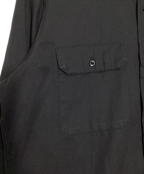 ROEBUCKS（ローバックス）ROEBUCKS (ローバックス) ヴィンテージダブルポケットシャツ ブラック サイズ:Lの古着・服飾アイテム
