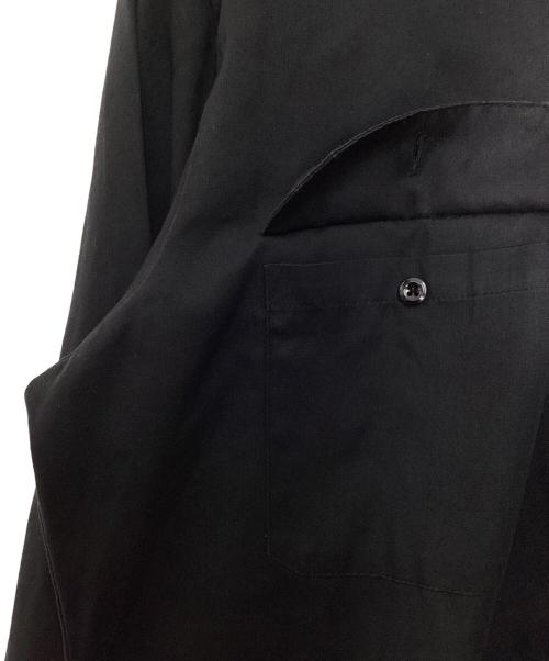 ROEBUCKS（ローバックス）ROEBUCKS (ローバックス) ヴィンテージダブルポケットシャツ ブラック サイズ:Lの古着・服飾アイテム