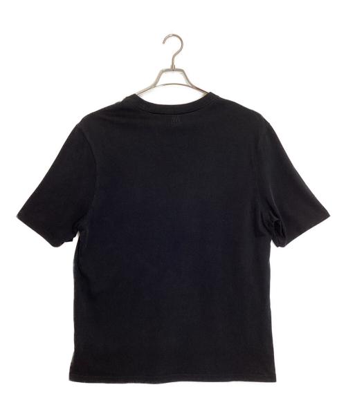 AMI PARIS（アミ パリス）AMI PARIS (アミ パリス) ハートロゴ刺繍Tシャツ ブラック サイズ:不明の古着・服飾アイテム
