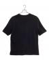 AMI PARIS (アミ パリス) ハートロゴ刺繍Tシャツ ブラック サイズ:不明：8000円