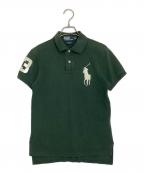 POLO RALPH LAURENポロ・ラルフローレン）の古着「ビッグポニー鹿の子ポロシャツ」｜グリーン