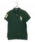 POLO RALPH LAUREN（ポロ・ラルフローレン）の古着「ビッグポニー鹿の子ポロシャツ」｜グリーン