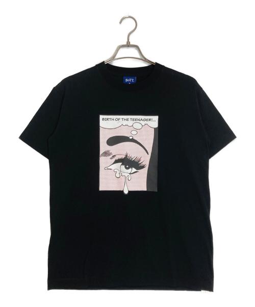 BoTT（ボット）BoTT (ボット) Tears tee ブラック サイズ:Ｍの古着・服飾アイテム