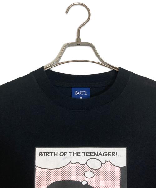 BoTT（ボット）BoTT (ボット) Tears tee ブラック サイズ:Ｍの古着・服飾アイテム
