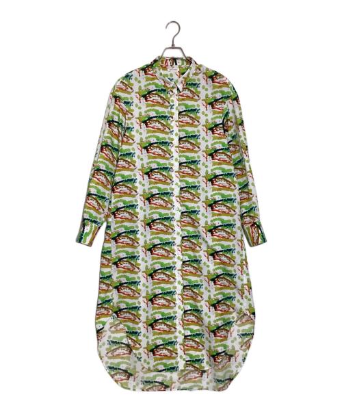 HERALBONY（ヘラルボニー）HERALBONY (ヘラルボニー) L/Lシャツワンピース マルチカラー サイズ:Freeの古着・服飾アイテム