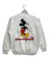 WITH AN ATTITUDE (ウィズ・アン・アティチュード) DISNEY (ディズニー) キャラクタープリントスウェット ホワイト サイズ:L：8000円