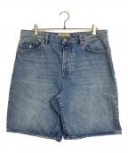 stussyステューシー）の古着「Big Ol' Short Denim」｜インディゴ