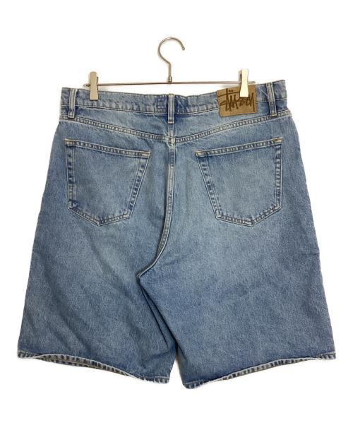 stussy（ステューシー）stussy (ステューシー) Big Ol' Short Denim インディゴ サイズ:34の古着・服飾アイテム