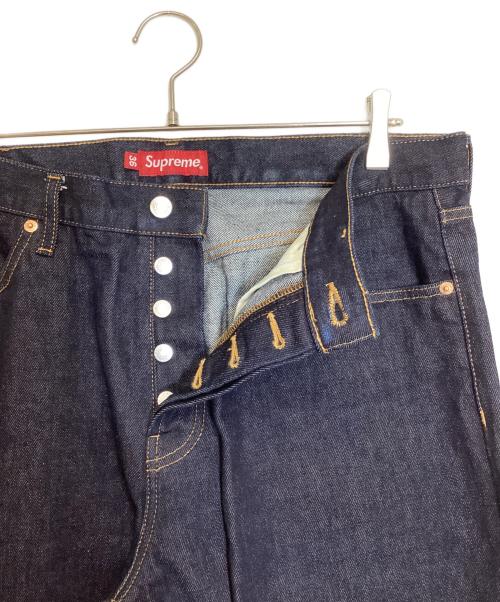 SUPREME（シュプリーム）SUPREME (シュプリーム) Rigid Slim Selvedge Jeans/リジット・スリム・セルビッジ・ジーンズ インディゴ サイズ:36の古着・服飾アイテム