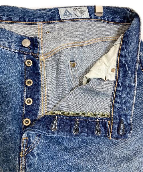 CHALLENGER（チャレンジャー）CHALLENGER (チャレンジャー) WIDE WASHED DENIM PANTS インディゴ サイズ:XLの古着・服飾アイテム