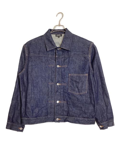 A.P.C.（アーペーセー）A.P.C. (アーペーセー) VESTEJEAN1ST デニムジャケット インディゴ サイズ:XLの古着・服飾アイテム