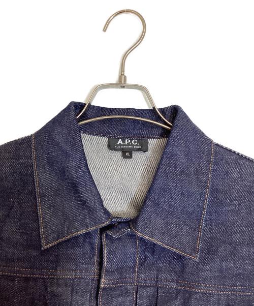 A.P.C.（アーペーセー）A.P.C. (アーペーセー) VESTEJEAN1ST デニムジャケット インディゴ サイズ:XLの古着・服飾アイテム