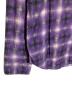 中古・古着 Subculture (サブカルチャー) COTTON CHECK SHIRT パープル サイズ:3：40000円