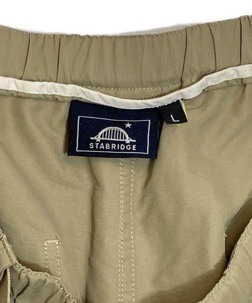 STABRIDGE（スタブリッジ）STABRIDGE (スタブリッジ) SHORE WALKER PANT ベージュ サイズ:Lの古着・服飾アイテム