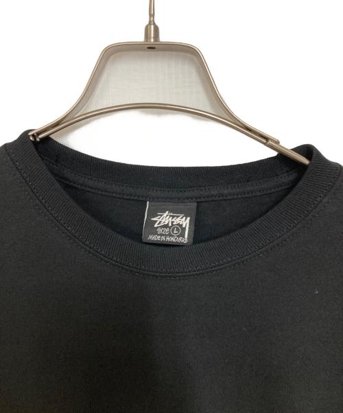 stussy（ステューシー）stussy (ステューシー) ロゴプリントTシャツ ブラック サイズ:Ｌの古着・服飾アイテム