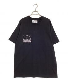 CHALLENGER（チャレンジャー）の古着「BANDANA POCKET TEE/バンダナ ポケット ティー」｜ブラック