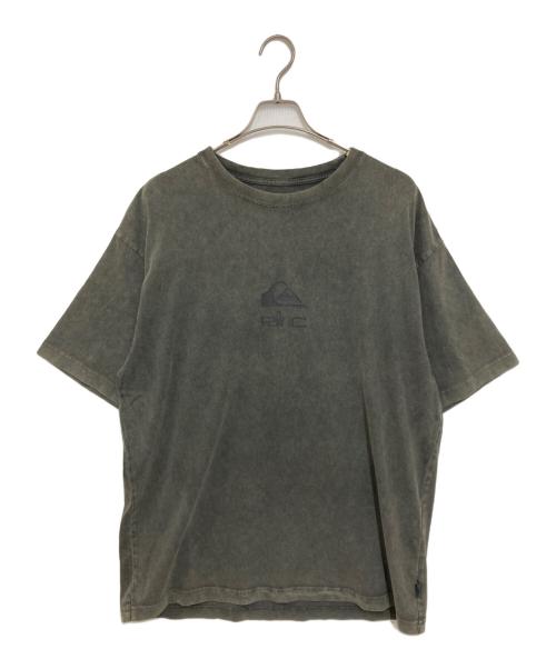 RHC Ron Herman（アールエイチシー ロンハーマン）RHC Ron Herman (アールエイチシー ロンハーマン) Quiksilver (クイックシルバー) コラボプリントTシャツ グレー サイズ:XLの古着・服飾アイテム