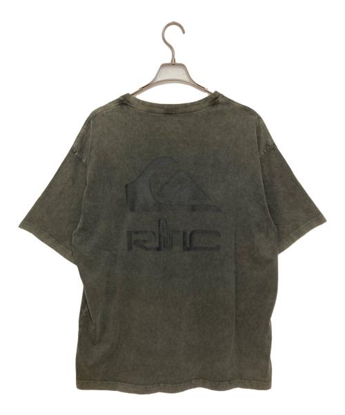 RHC Ron Herman（アールエイチシー ロンハーマン）RHC Ron Herman (アールエイチシー ロンハーマン) Quiksilver (クイックシルバー) コラボプリントTシャツ グレー サイズ:XLの古着・服飾アイテム