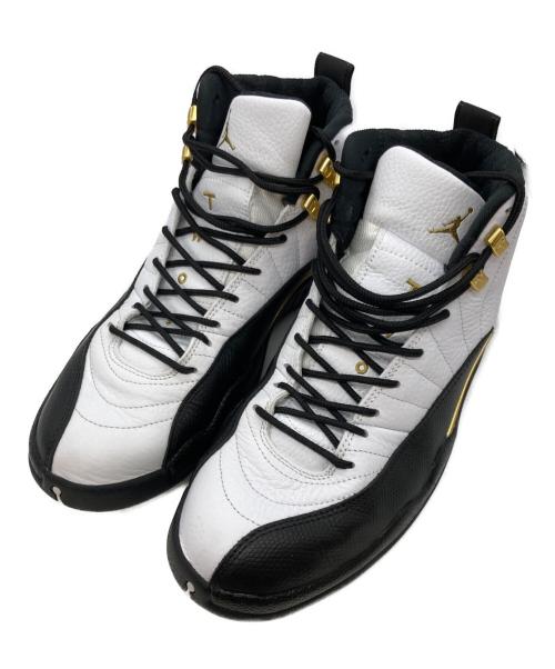 NIKE（ナイキ）NIKE (ナイキ) Air Jordan 12 ハイカットスニーカー ホワイト×ブラック サイズ:28.5cmの古着・服飾アイテム