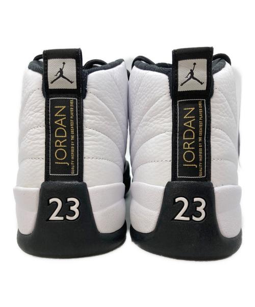 NIKE（ナイキ）NIKE (ナイキ) Air Jordan 12 ハイカットスニーカー ホワイト×ブラック サイズ:28.5cmの古着・服飾アイテム