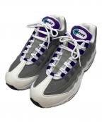 NIKEナイキ）の古着「Air Max 95 grape」｜ホワイト×パープル