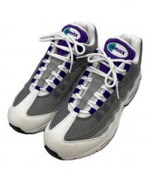 NIKE（ナイキ）の古着「Air Max 95 grape」｜ホワイト×パープル