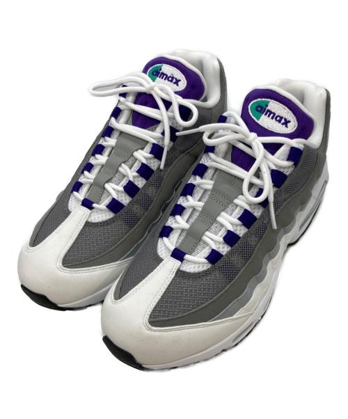 NIKE（ナイキ）NIKE (ナイキ) Air Max 95 grape ホワイト×パープル サイズ:29cmの古着・服飾アイテム