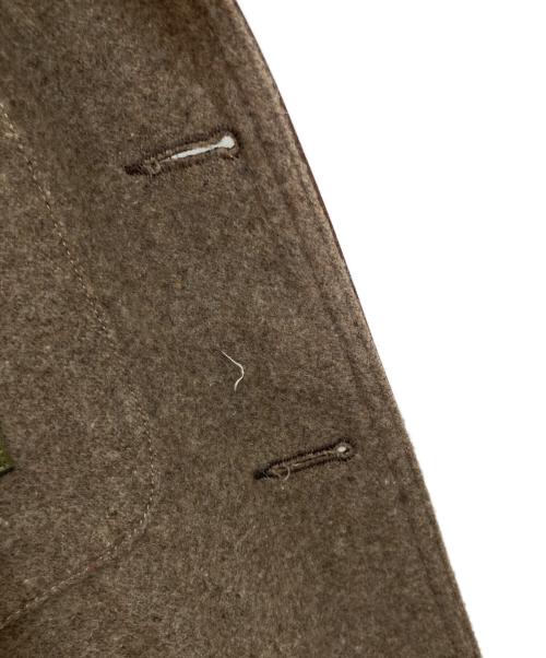 NIGEL CABOURN（ナイジェルケーボン）NIGEL CABOURN (ナイジェルケーボン) 襟ボアホースハイドカーコート ブラウン サイズ:50の古着・服飾アイテム