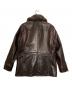 NIGEL CABOURN (ナイジェルケーボン) 襟ボアホースハイドカーコート ブラウン サイズ:50：80000円