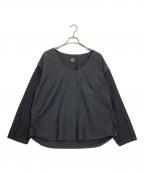 Porter Classicポータークラシック）の古着「POPLYN 2WAY VEST/ポプリン ツーウェイ ベスト」｜グレー