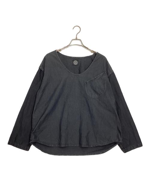 Porter Classic（ポータークラシック）Porter Classic (ポータークラシック) POPLYN 2WAY VEST/ポプリン ツーウェイ ベスト グレー サイズ:2の古着・服飾アイテム