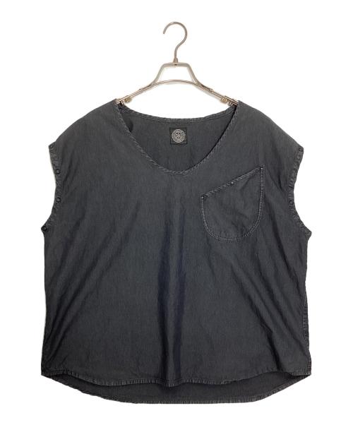 Porter Classic（ポータークラシック）Porter Classic (ポータークラシック) POPLYN 2WAY VEST/ポプリン ツーウェイ ベスト グレー サイズ:2の古着・服飾アイテム