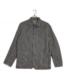 KOJIMA GENES（コジマジーンズ）の古着「Basic Coverall」｜ネイビー×ホワイト