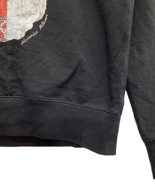ALEXANDER McQUEEN（アレキサンダーマックイーン）ALEXANDER McQUEEN (アレキサンダーマックイーン) デザインスカルスウェット ブラック サイズ:Mの古着・服飾アイテム