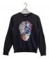 ALEXANDER McQUEEN（アレキサンダーマックイーン）の古着「デザインスカルスウェット」｜ブラック