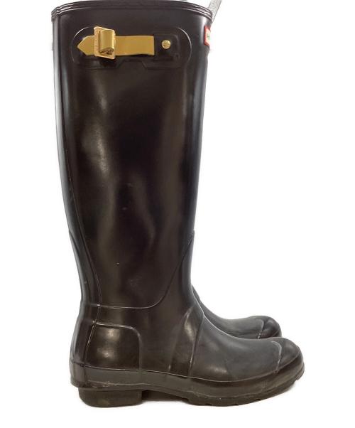 HUNTER（ハンター）HUNTER (ハンター) レインブーツ ブラック サイズ:23の古着・服飾アイテム