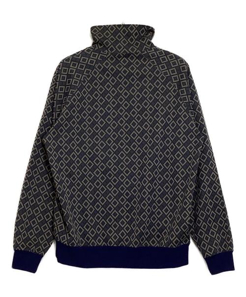 Needles（ニードルズ）Needles (ニードルズ) JOURNAL STANDARD (ジャーナルスタンダード) TRACK JACKET POLY SMOOTH ネイビー×グレー サイズ:Lの古着・服飾アイテム