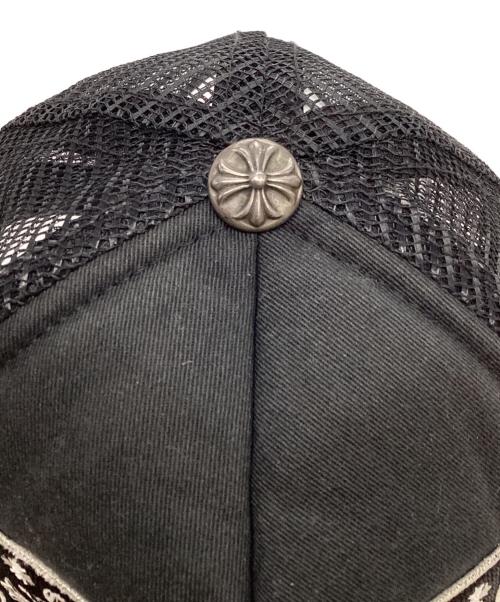 CHROME HEARTS（クロムハーツ）CHROME HEARTS (クロムハーツ) メッシュトラッカーキャップ ブラックの古着・服飾アイテム