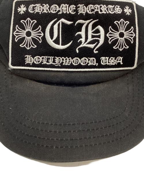CHROME HEARTS（クロムハーツ）CHROME HEARTS (クロムハーツ) メッシュトラッカーキャップ ブラックの古着・服飾アイテム