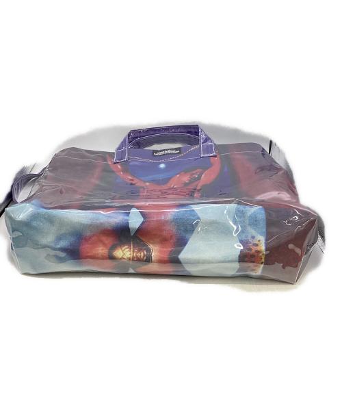CARNE BOLLENTE（カルネボレンテ）Carne Bollente (カルネボレンテ) 2WAYバッグ ブルー×レッドの古着・服飾アイテム