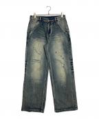 ROCKSTEADY RECORDS INCロックステディー レコード インク）の古着「SLOUCHY JEANS」｜インディゴ