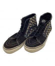 VANS（ヴァンズ）の古着「ハイカットスニーカー」｜ブラック×ベージュ