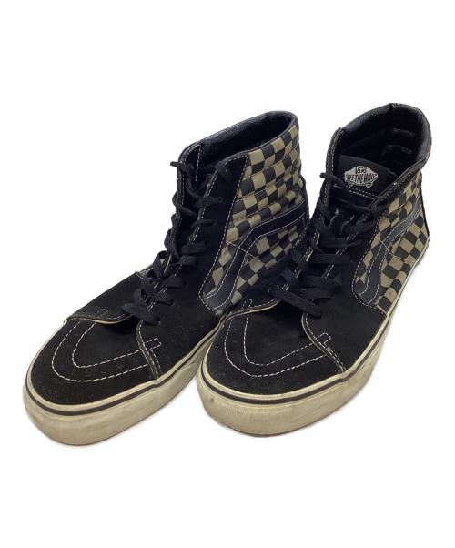 VANS（ヴァンズ）VANS (ヴァンズ) ハイカットスニーカー ブラック×ベージュ サイズ:28の古着・服飾アイテム