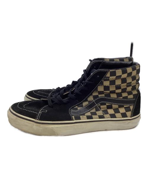 VANS（ヴァンズ）VANS (ヴァンズ) ハイカットスニーカー ブラック×ベージュ サイズ:28の古着・服飾アイテム