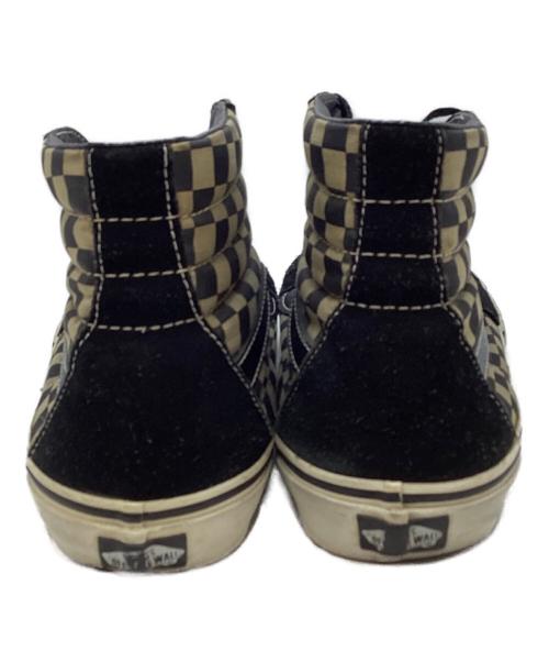 VANS（ヴァンズ）VANS (ヴァンズ) ハイカットスニーカー ブラック×ベージュ サイズ:28の古着・服飾アイテム