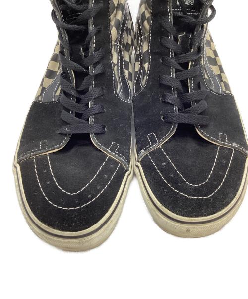 VANS（ヴァンズ）VANS (ヴァンズ) ハイカットスニーカー ブラック×ベージュ サイズ:28の古着・服飾アイテム