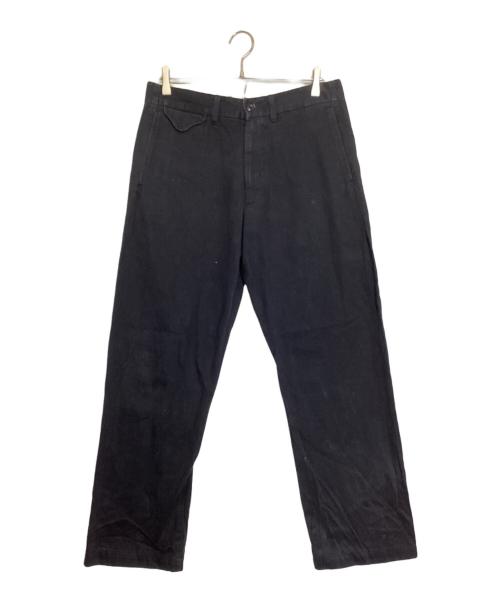 Engineered Garments（エンジニアド ガーメンツ）Engineered Garments (エンジニアド ガーメンツ) ヘリンボーンワイドパンツ ネイビー サイズ:32の古着・服飾アイテム