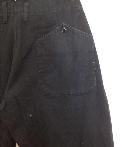 Engineered Garments（エンジニアド ガーメンツ）Engineered Garments (エンジニアド ガーメンツ) ヘリンボーンワイドパンツ ネイビー サイズ:32の古着・服飾アイテム