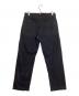 Engineered Garments (エンジニアド ガーメンツ) ヘリンボーンワイドパンツ ネイビー サイズ:32：11000円